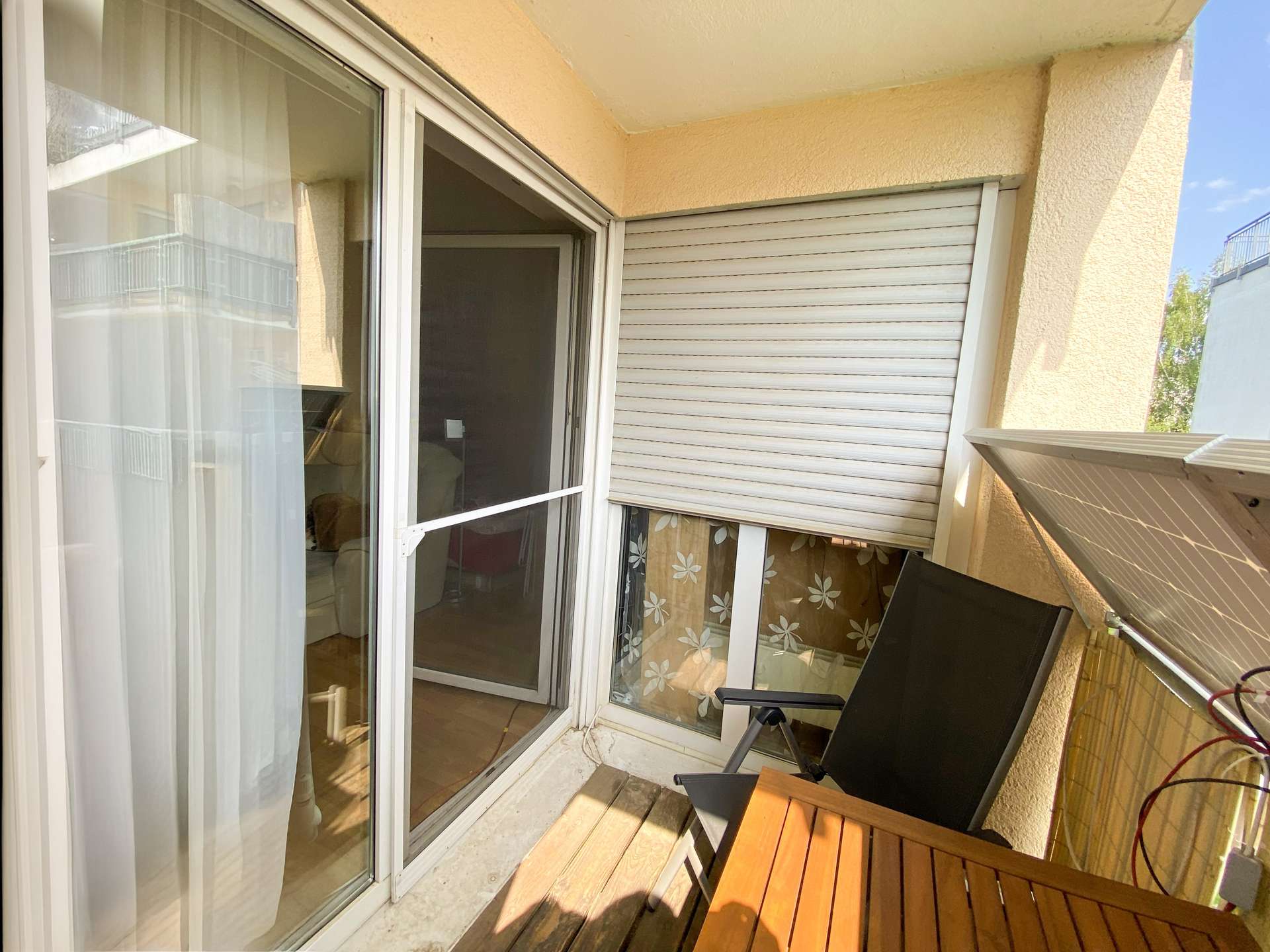 gemütlicher Balkon