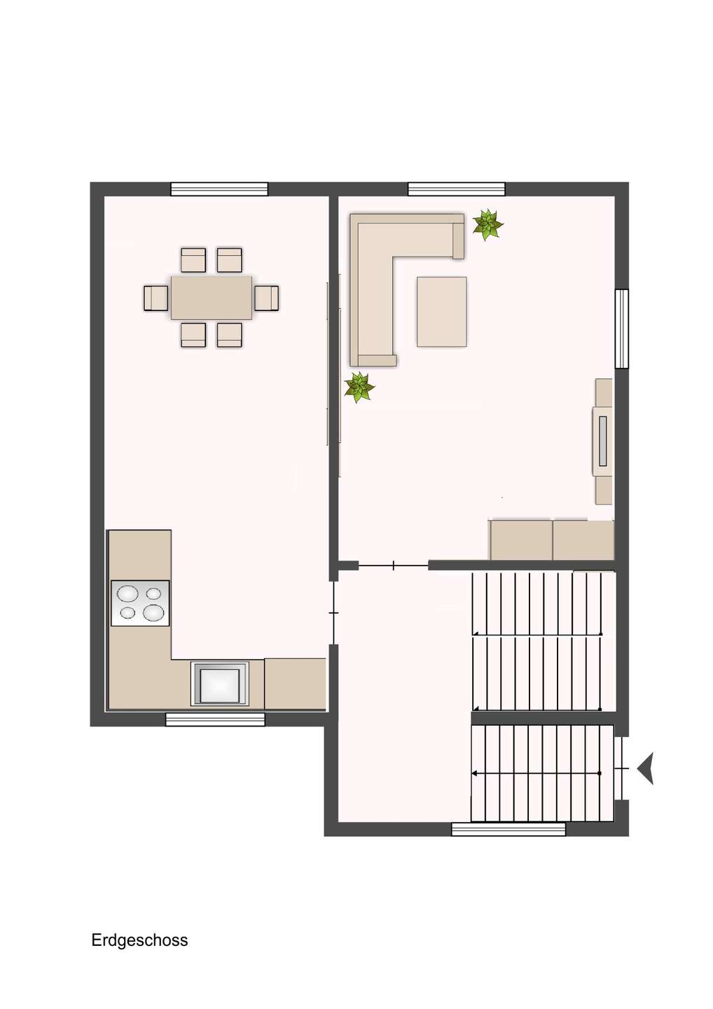 Grundriss Erdgeschoss
