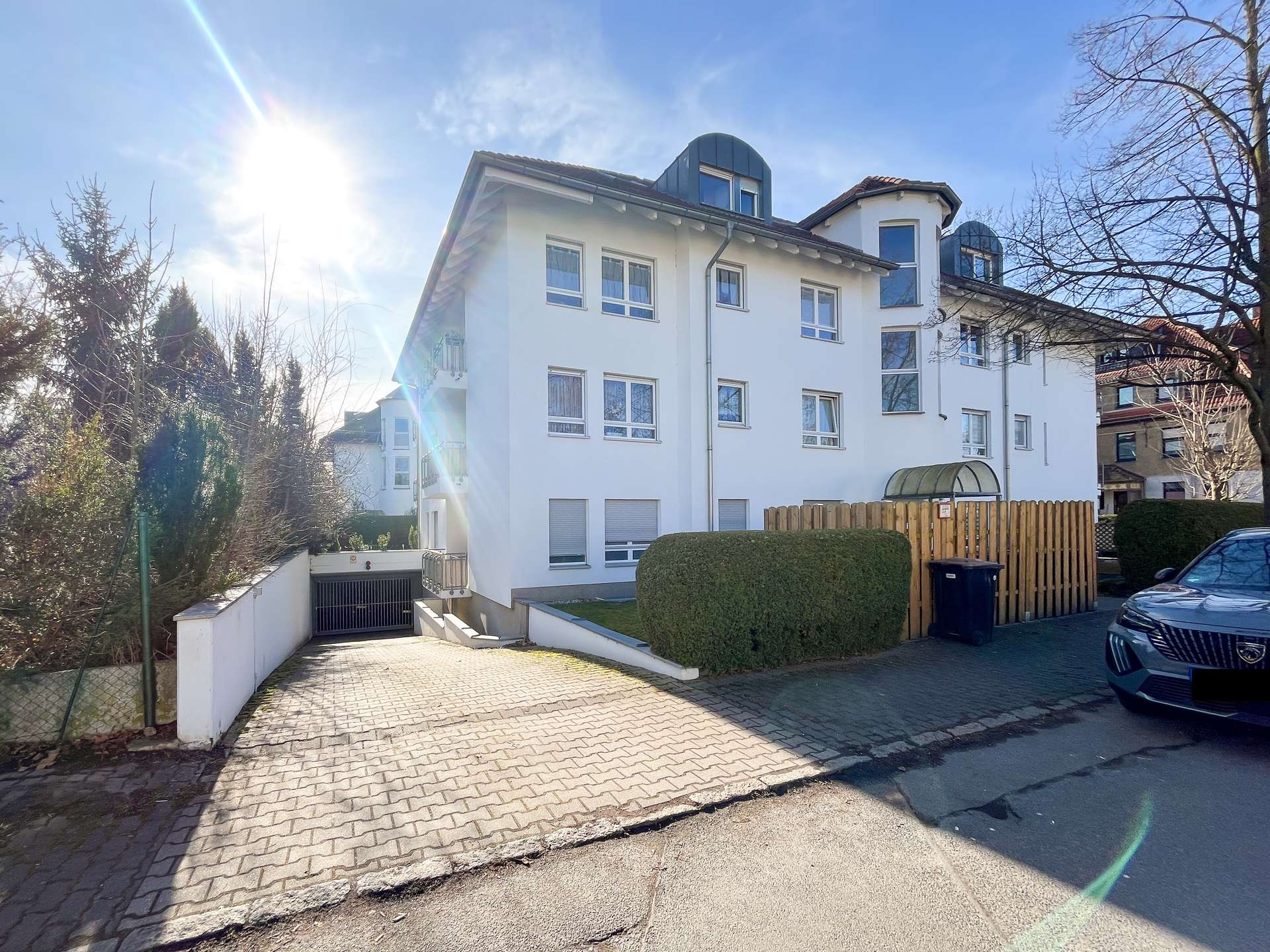 Zufahrt Tiefgarage