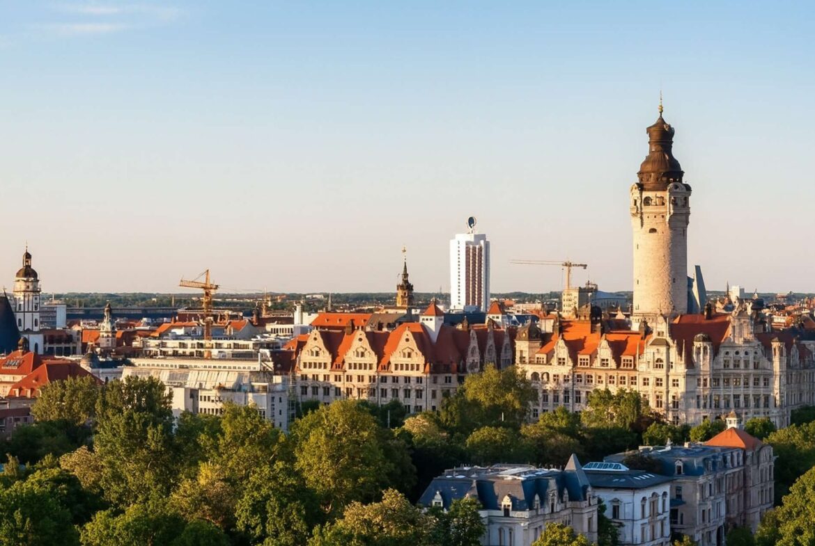 Skyline von Leipzig