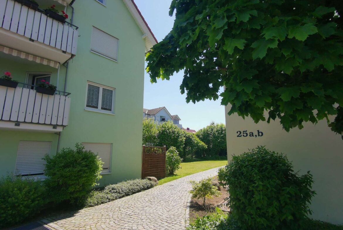 Zugang zum Innenhof der Anlage