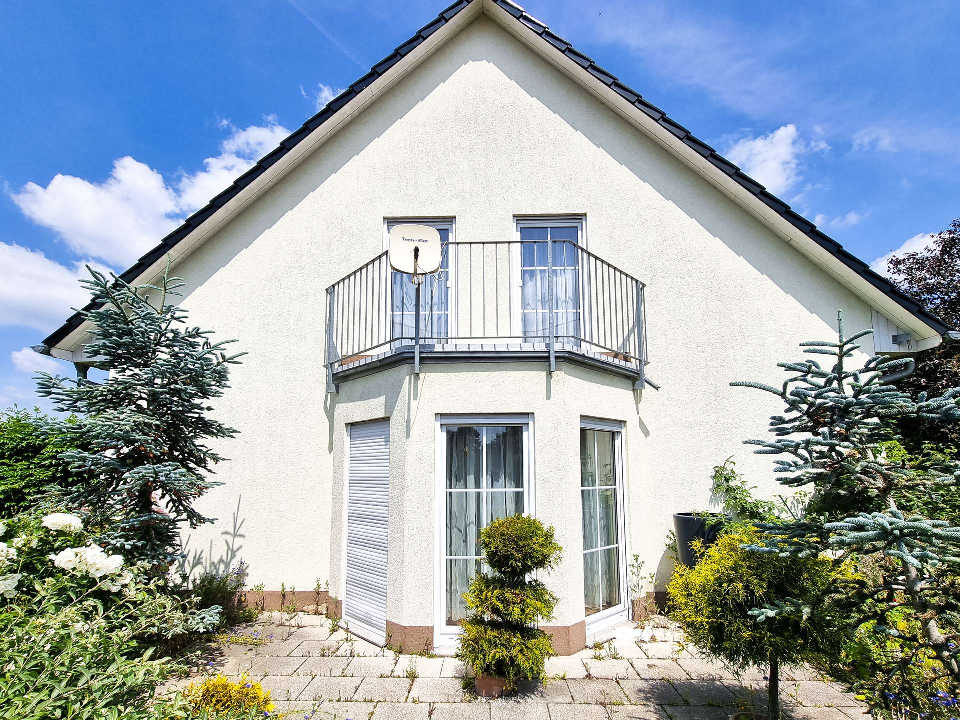 Erker mit Terrassenzugang 