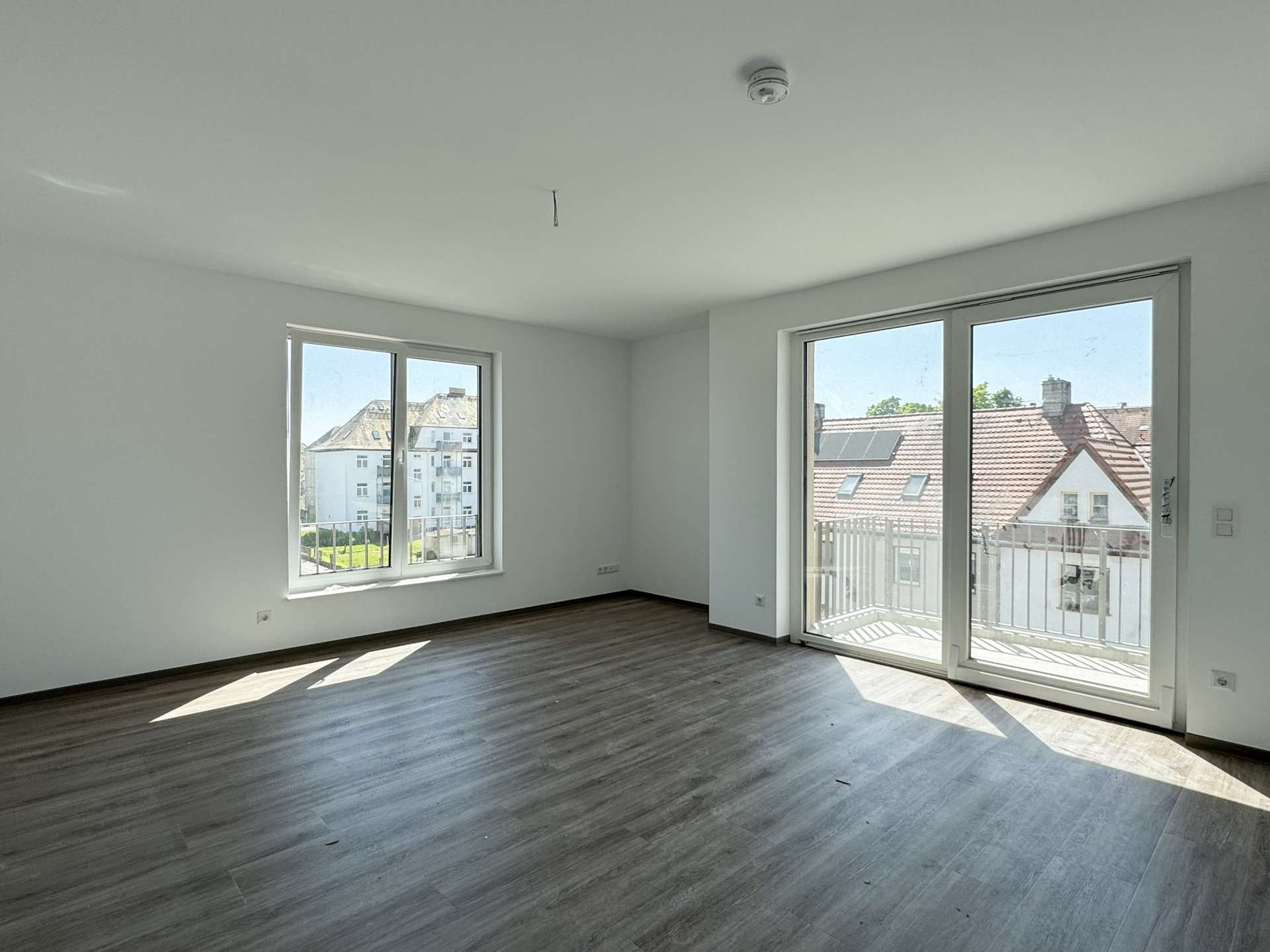 Schlafzimmer mit Balkon
