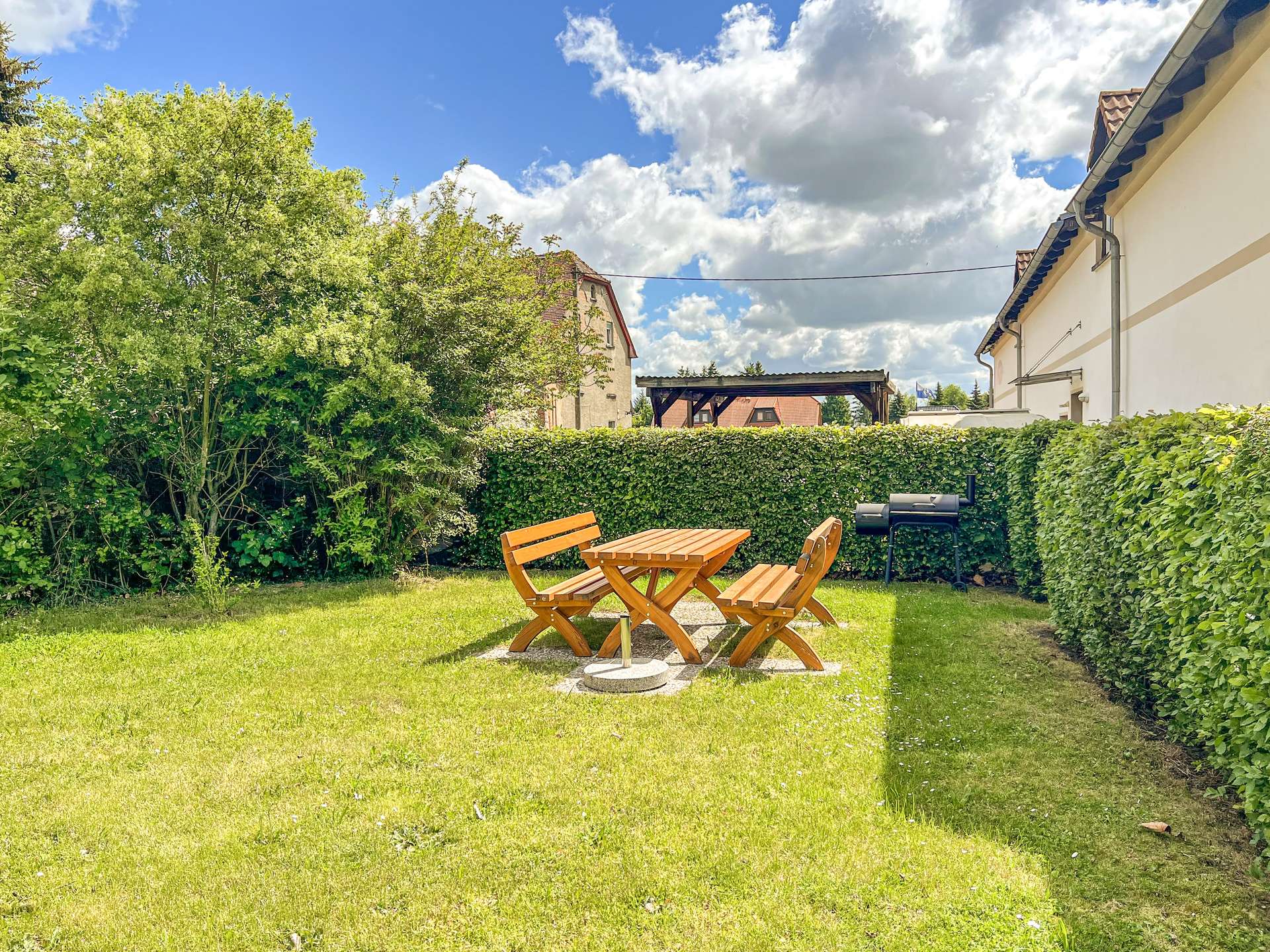 Grillbereich Ferienwohnung Haus 2