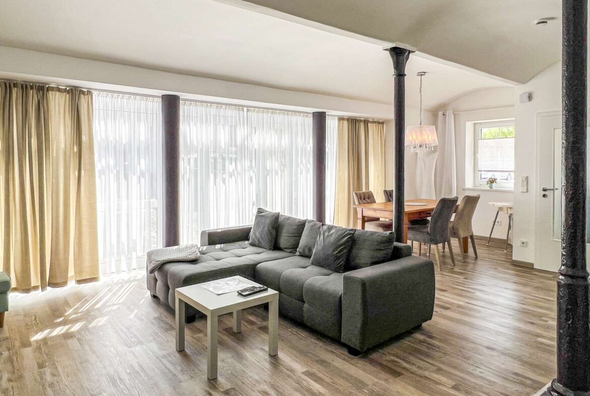 Wohnzimmer Ferienwohnung Haus 2