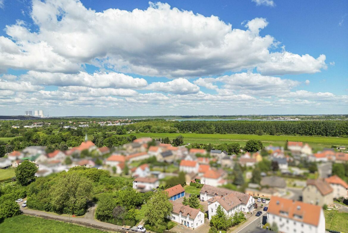 Herrlich im Grünen gelegen