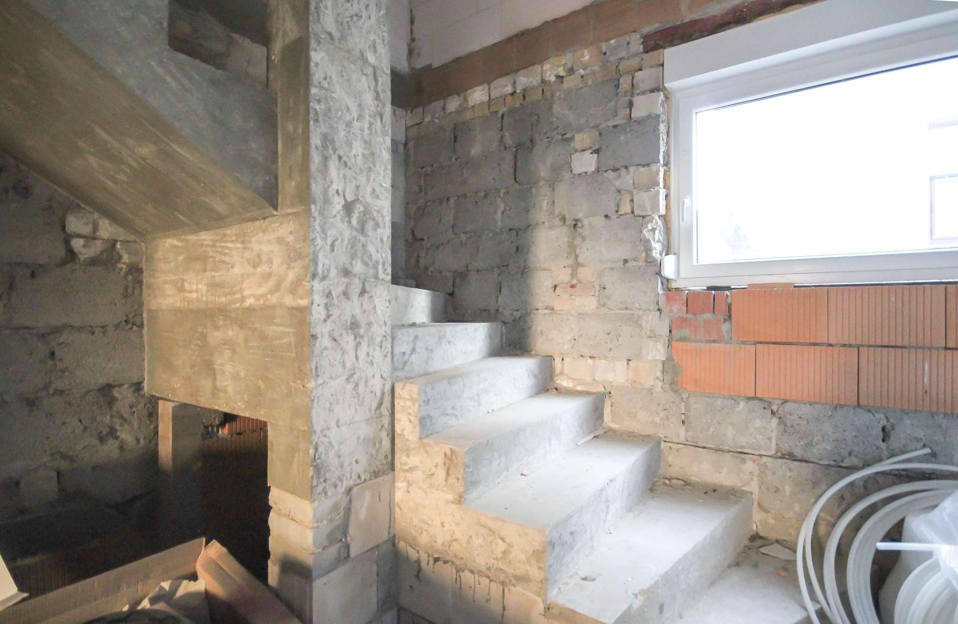Treppe im Anbau