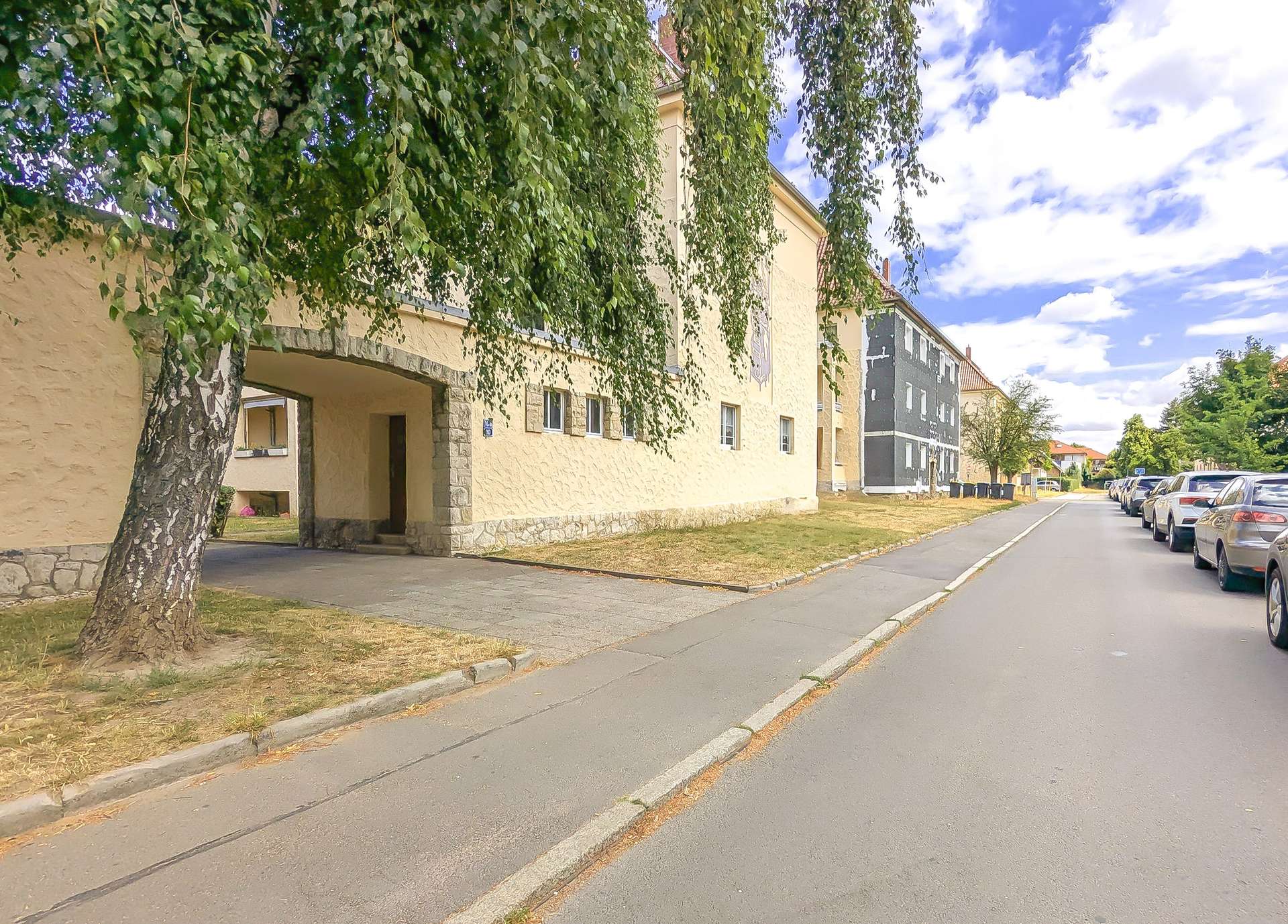 Blick in die Straße