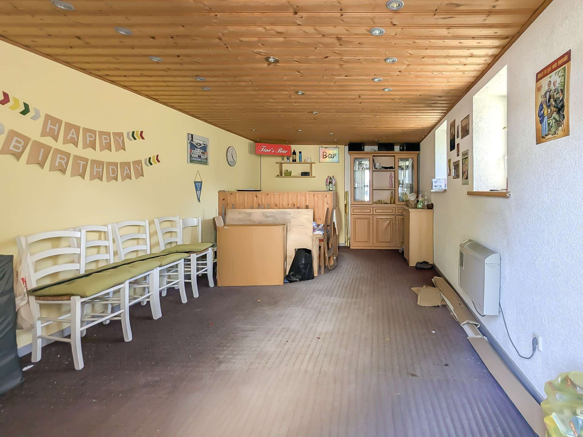 Partyraum im Nebenhaus