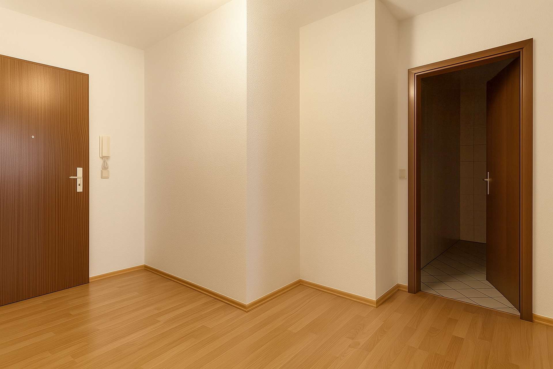 Blick zum Bad - erstellt