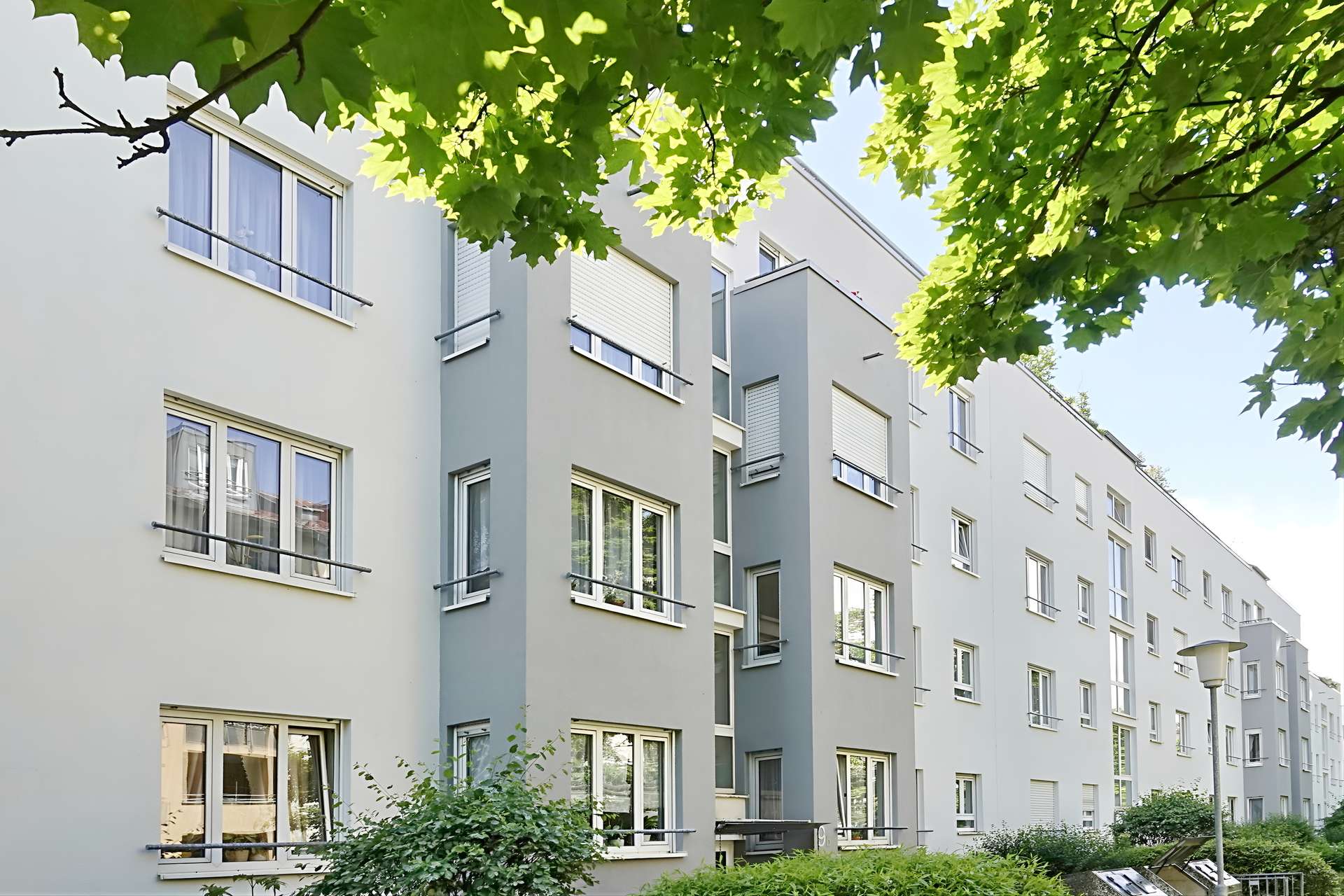 gut belichtet