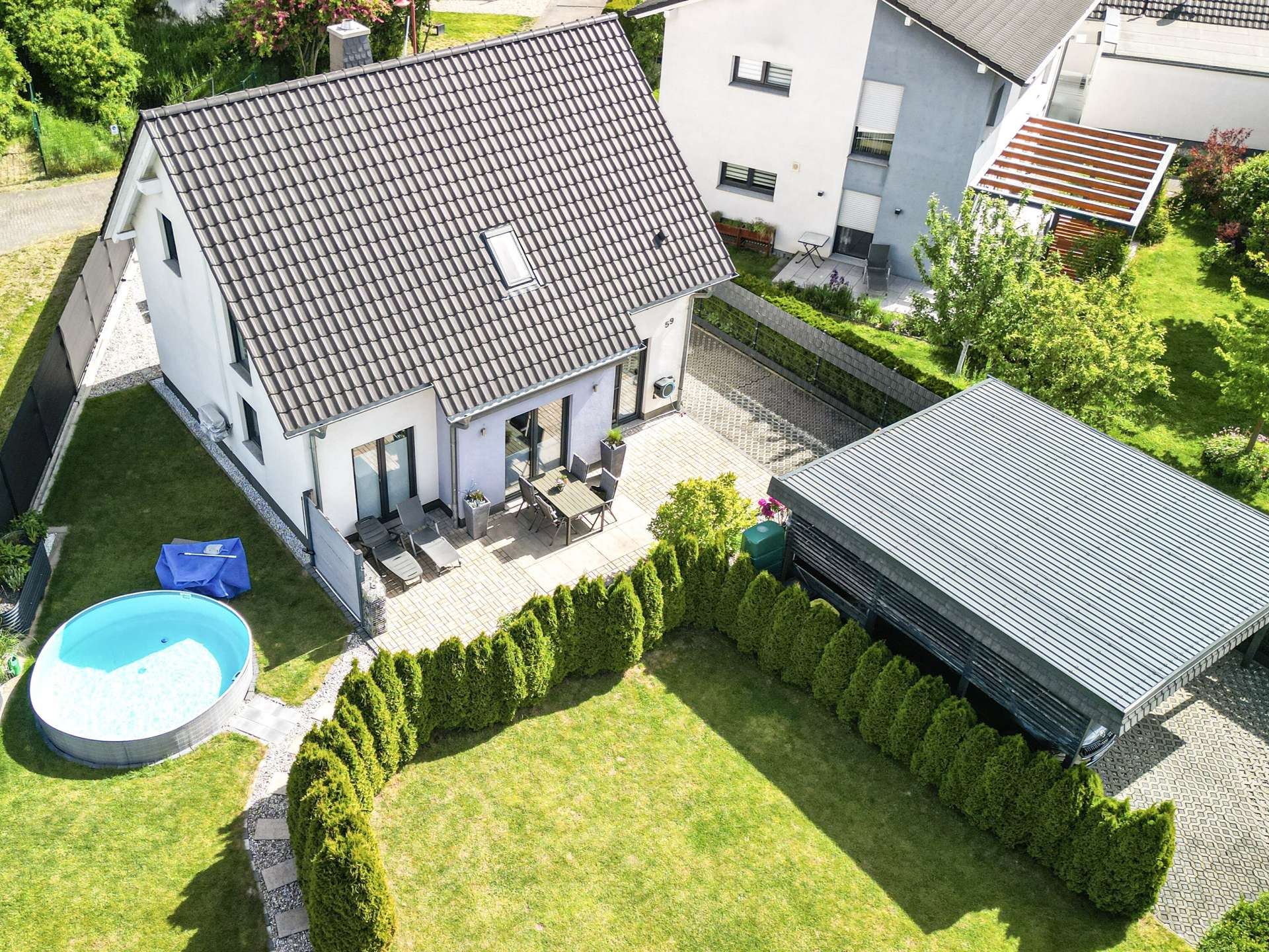 Modernes Einfamilienhaus
