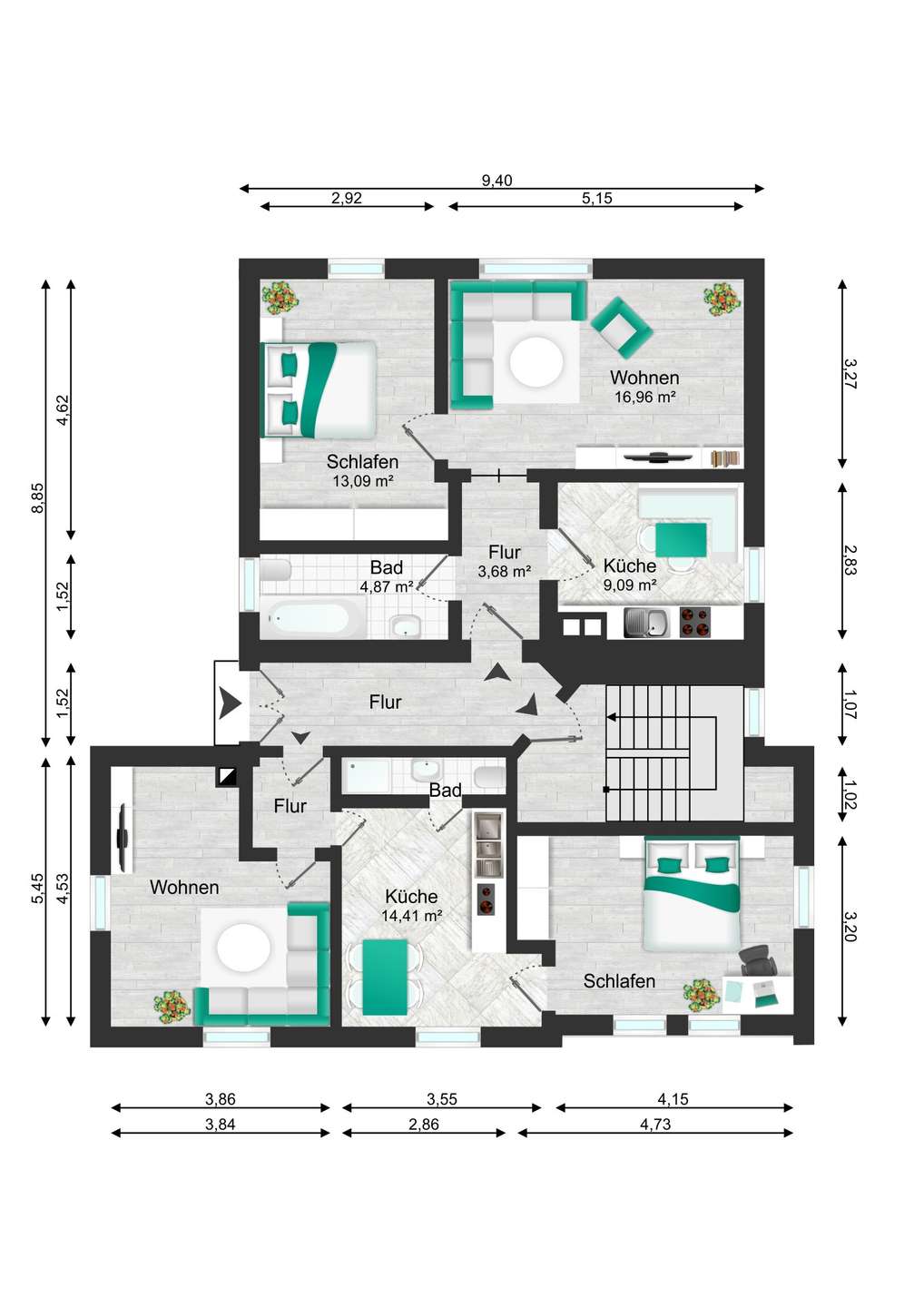 Grundriss EG