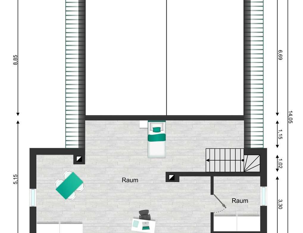 Grundriss DG