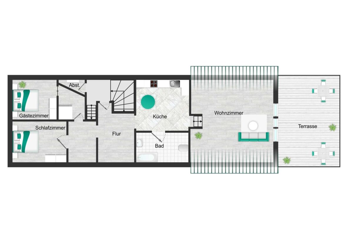 Grundriss WE02
