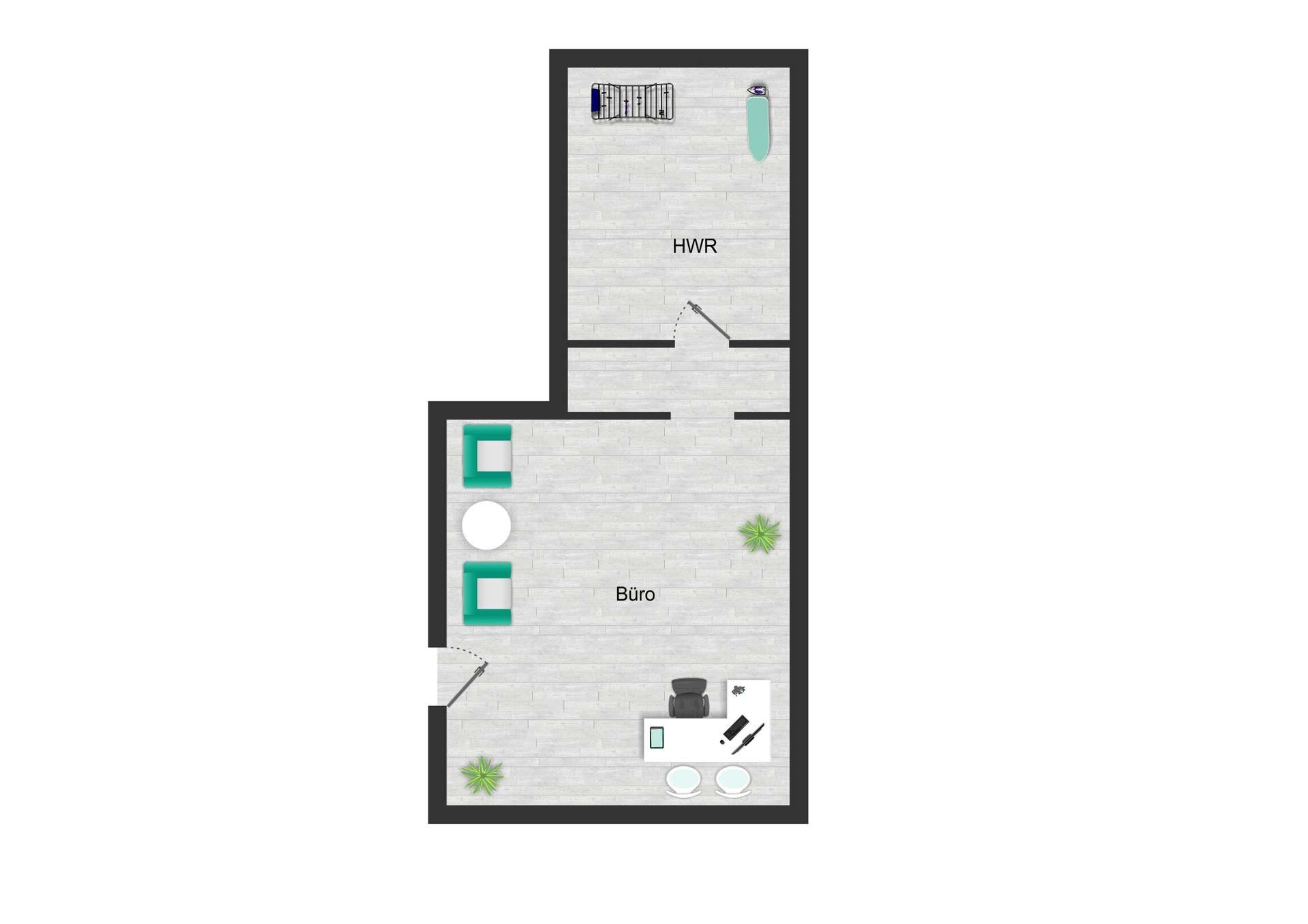 Grundriss Büro