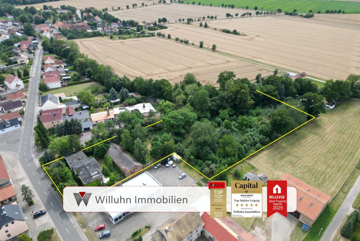 Baugrundstück mit Perspektive