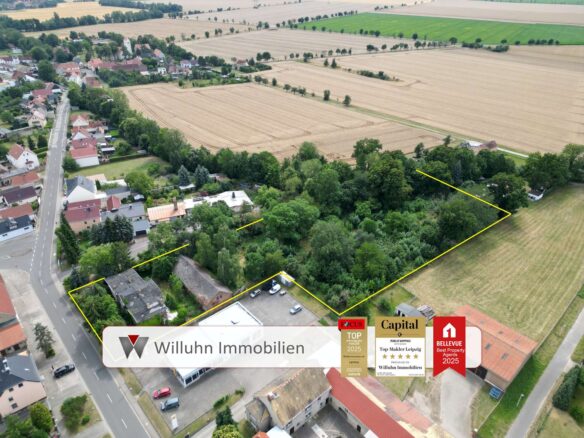 Baugrundstück mit Perspektive