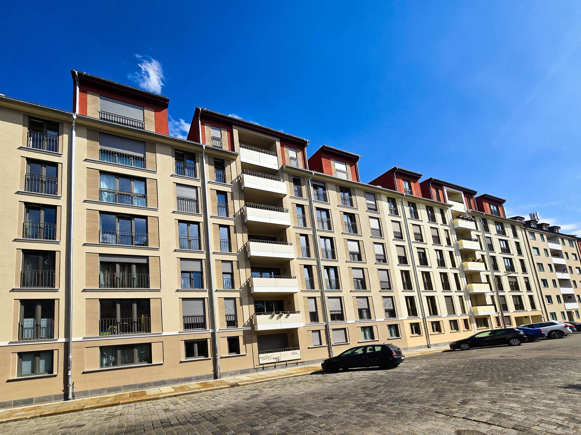 Lage der Wohnung zur Straße