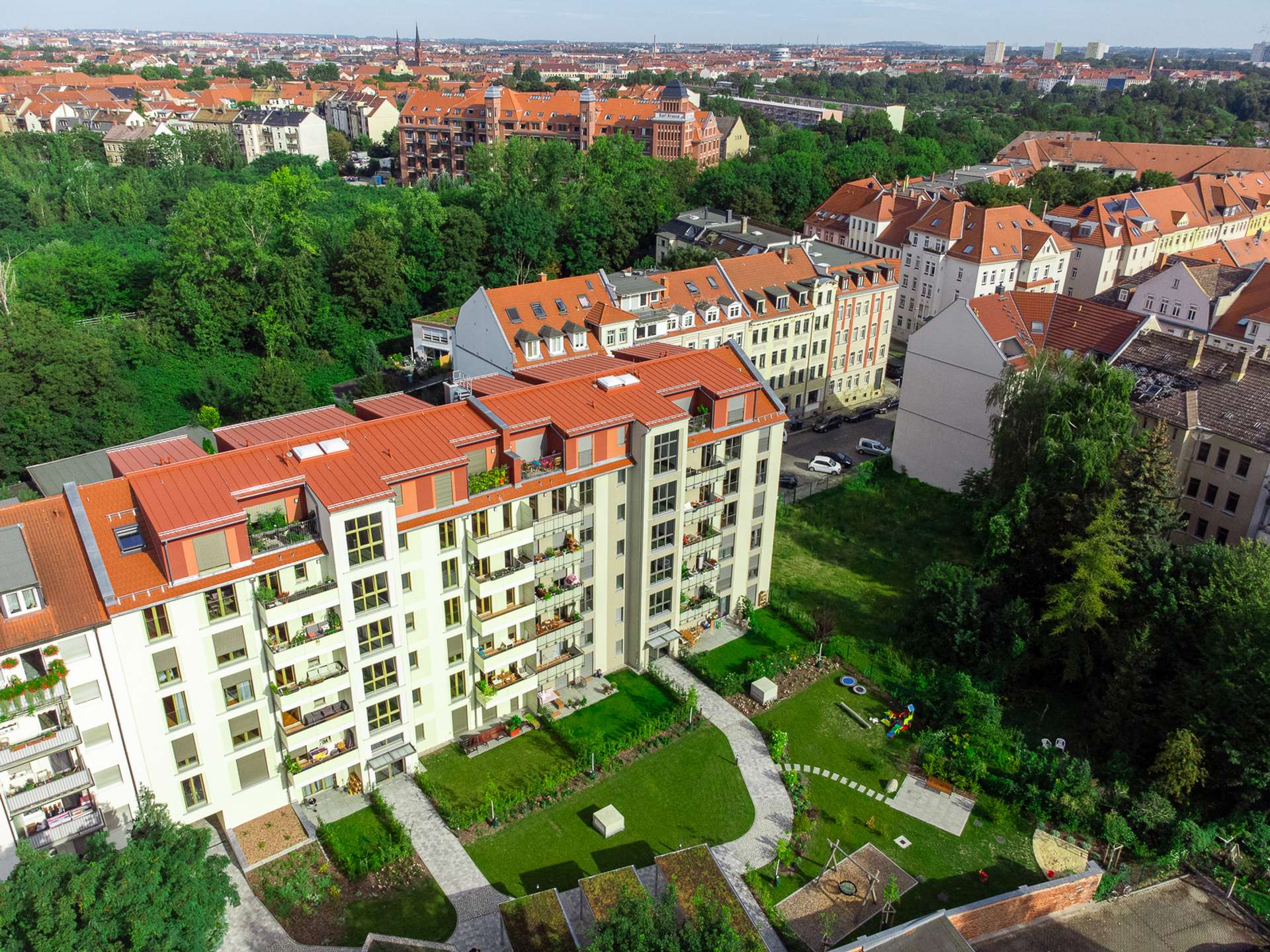 Luftbild Hofgarten