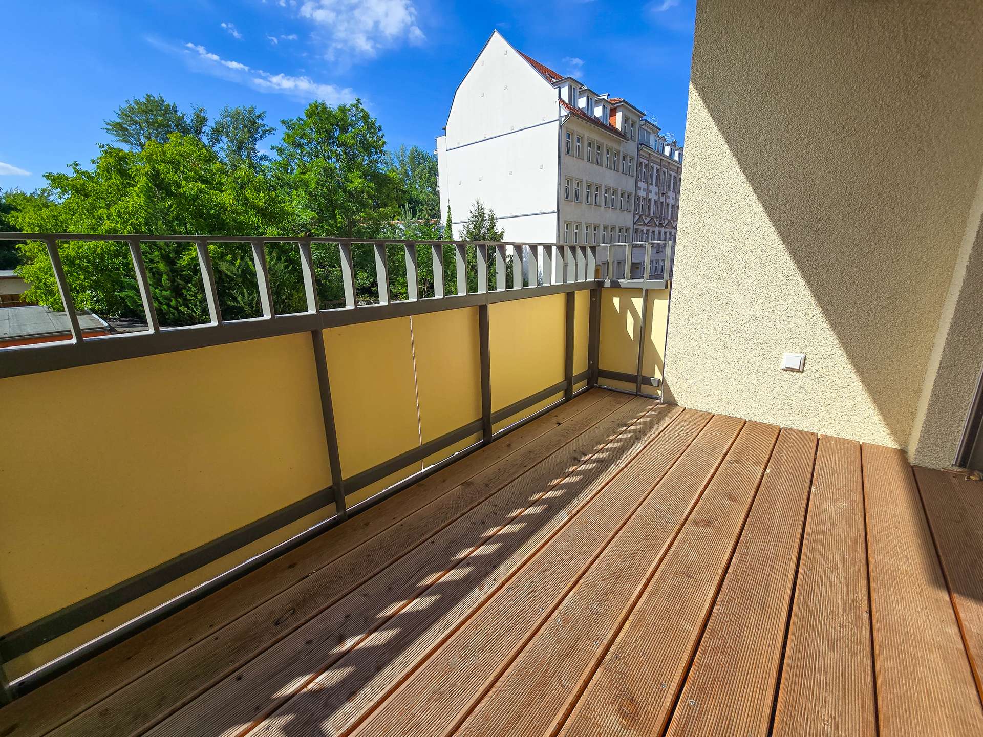 Balkonloggia nach Westen