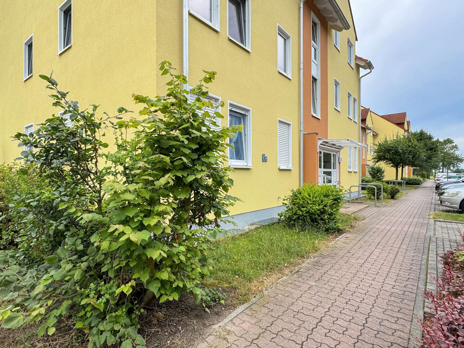 Weg zum Hauseingang