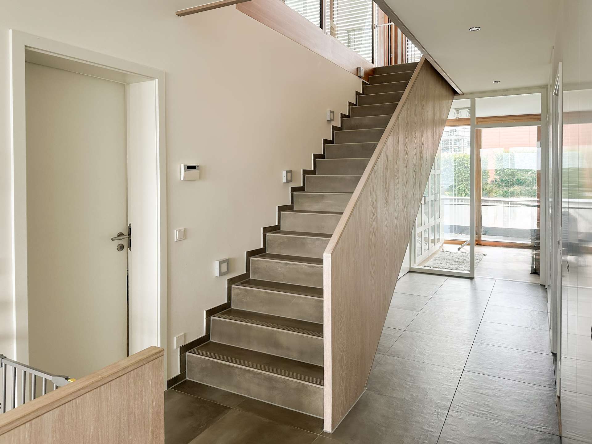 Treppe mit Beleuchtung