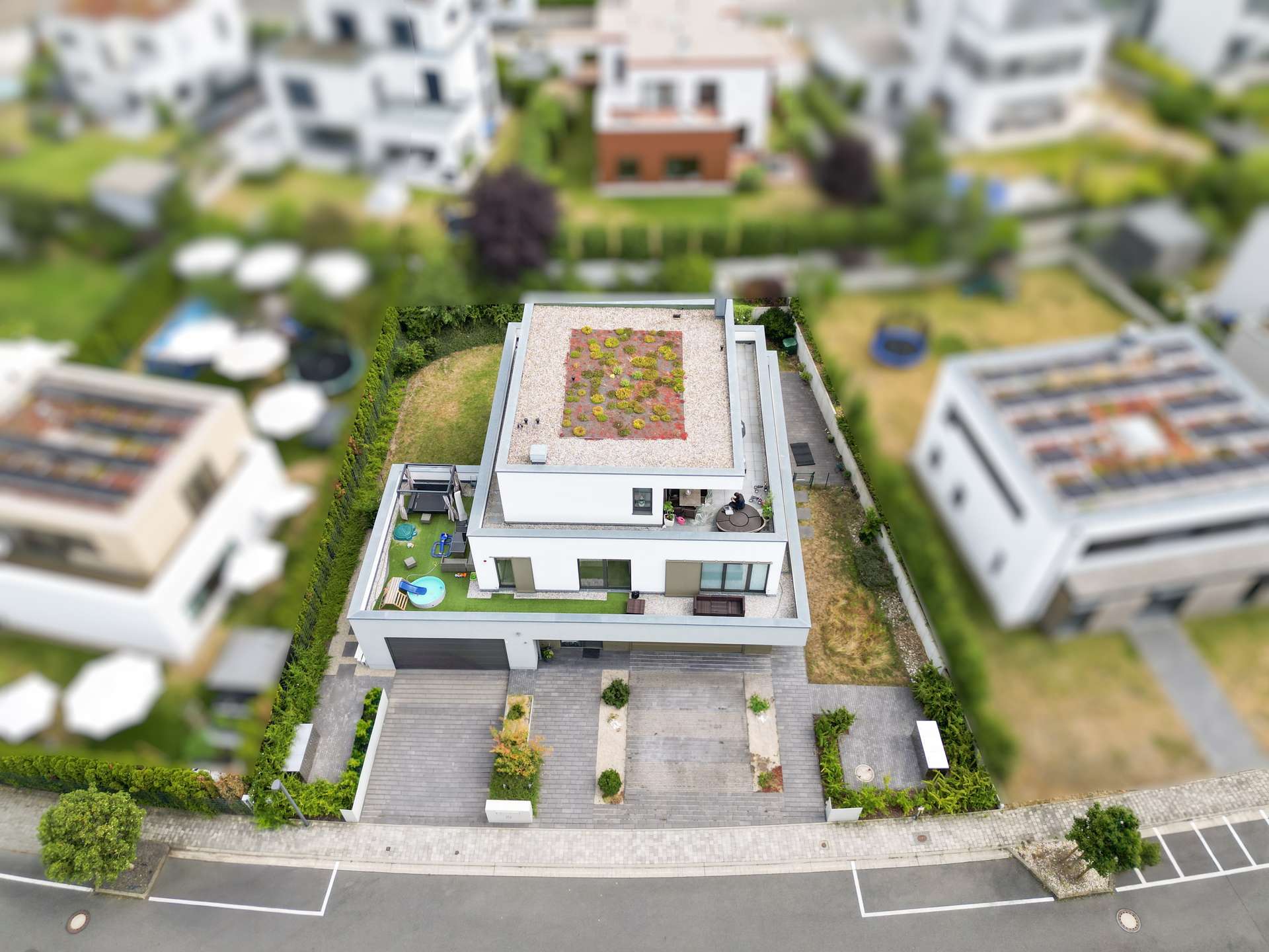 Schönes Penthouse