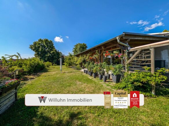 Gepflegtes Grundstück