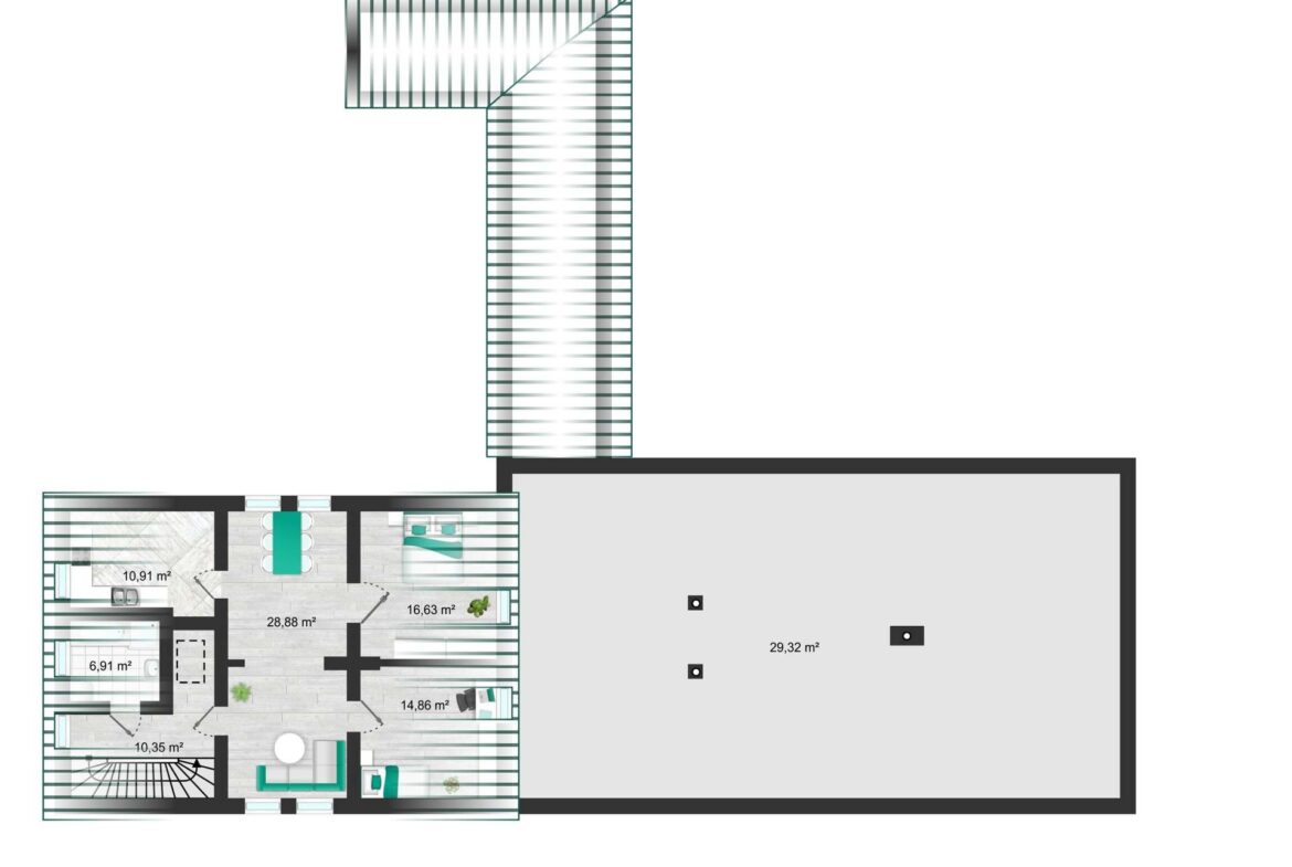 Grundriss DG