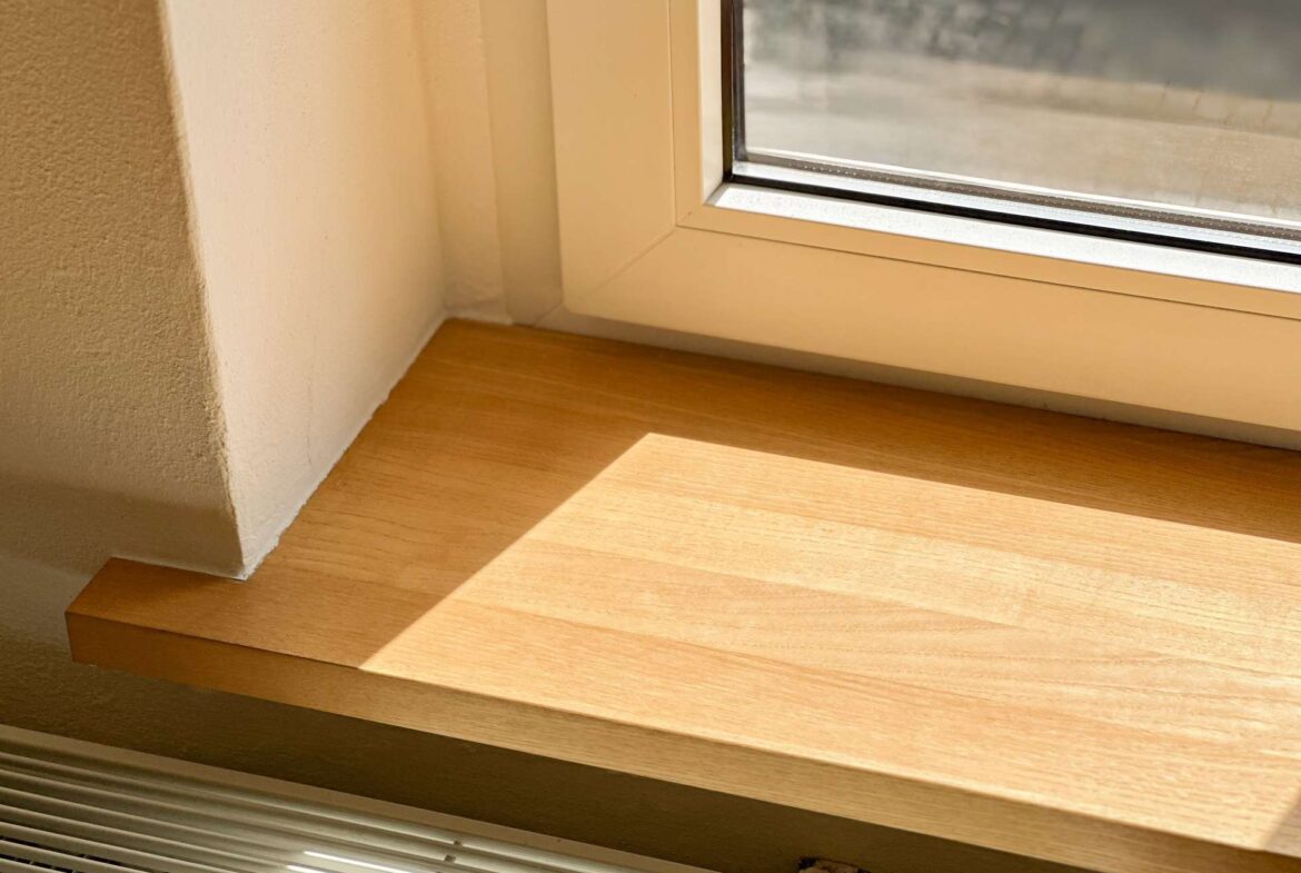 Holzfensterbänke