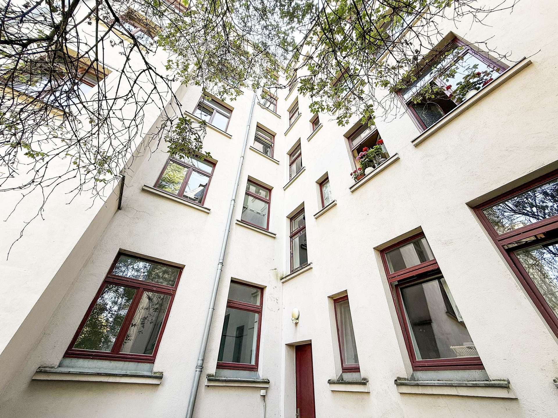 Ansicht der Fassade