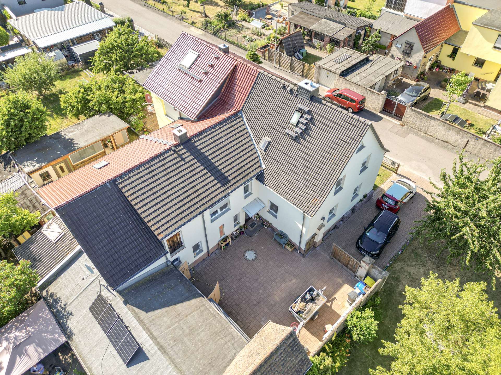 Blick von oben