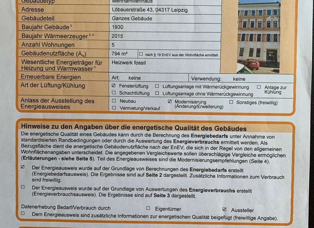 Energieausweis