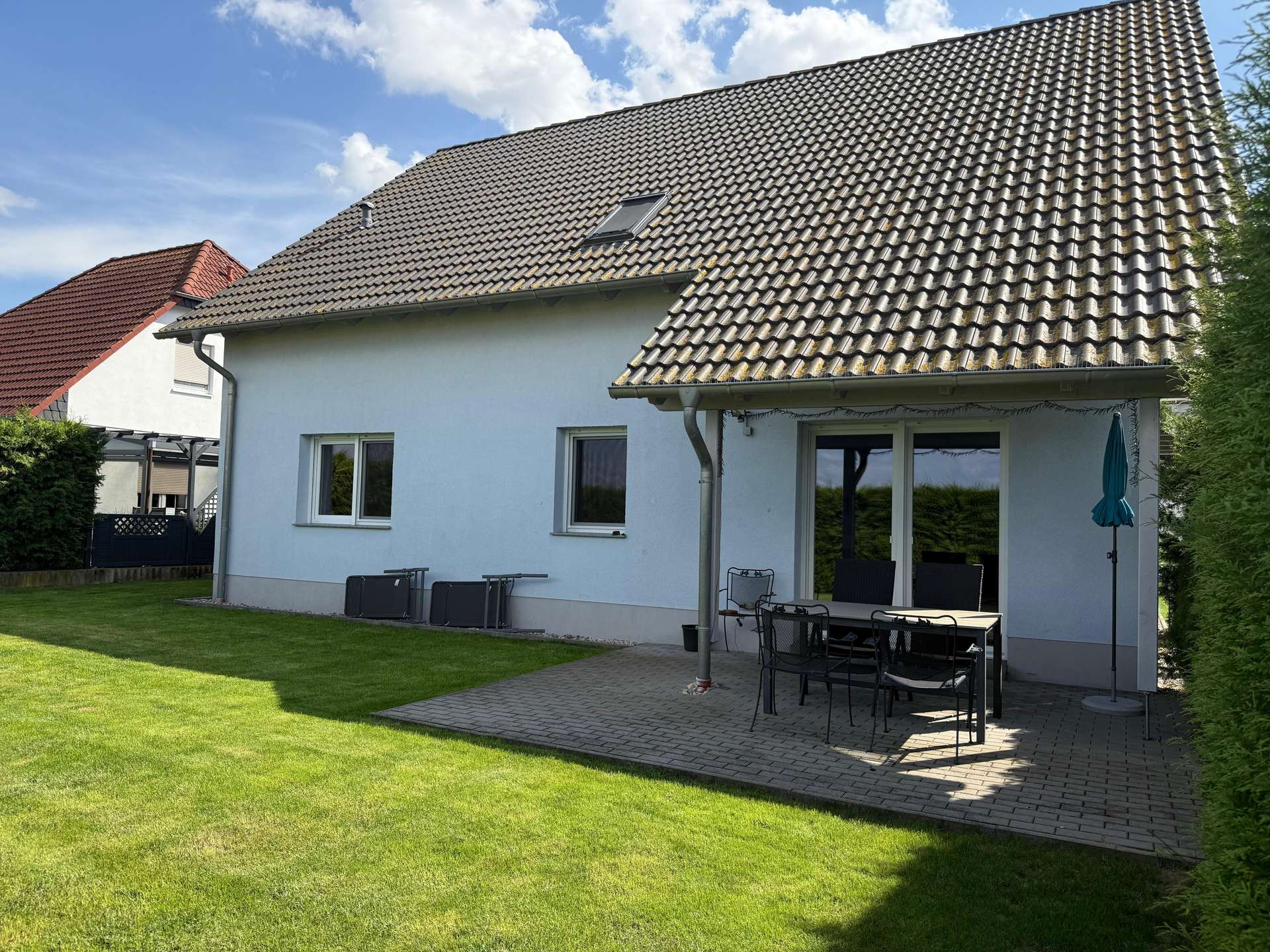 Überdachte Terrasse