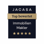 Auszeichnung von Jacasa als Top bewerteter Immobilienmakler 2025 für Willuhn Immobilien