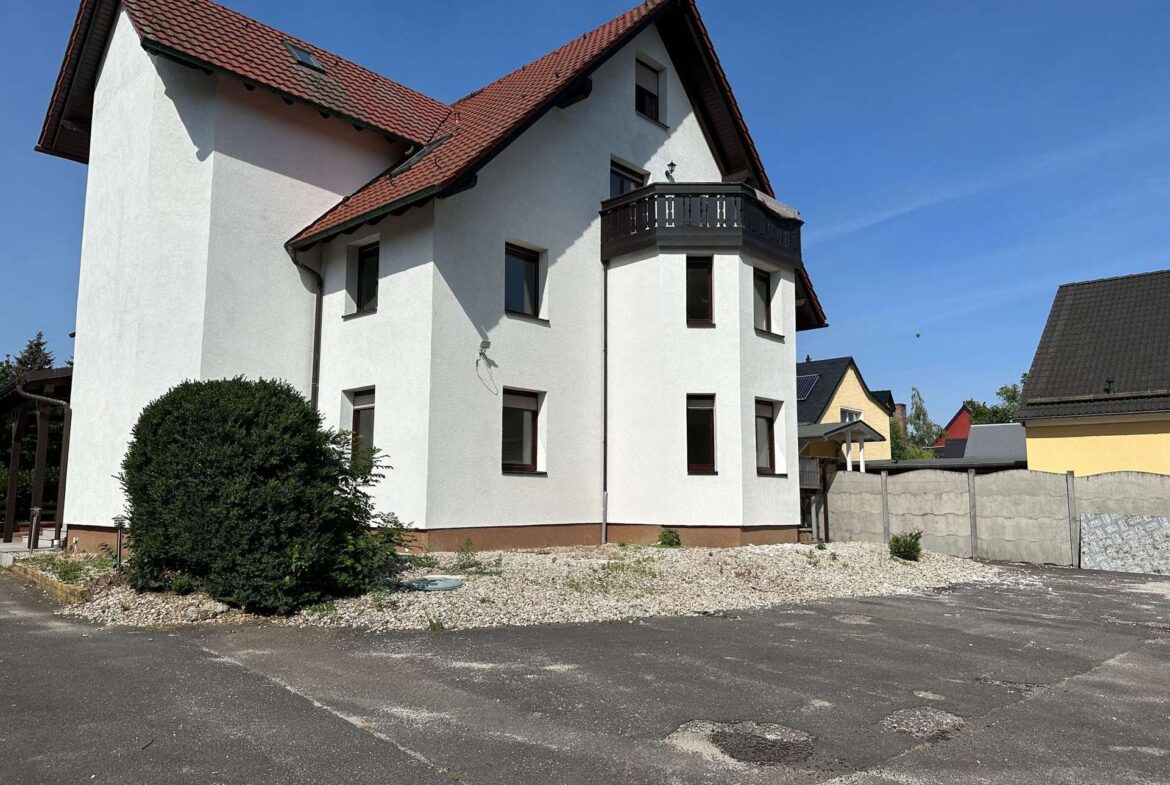 Rückansicht des Gebäudes 