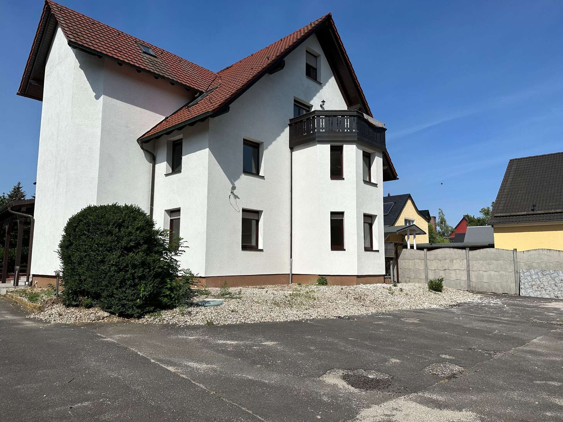 Rückansicht des Gebäudes 