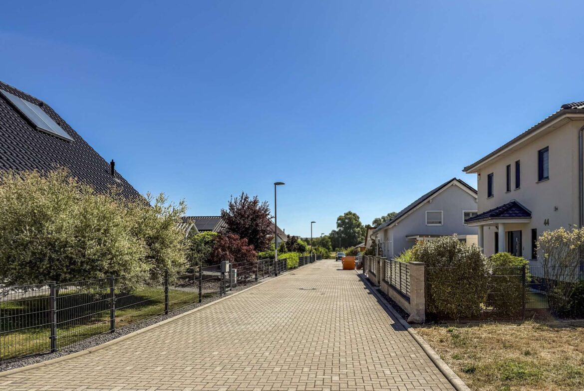 Herrlich ruhige Neubausiedlung