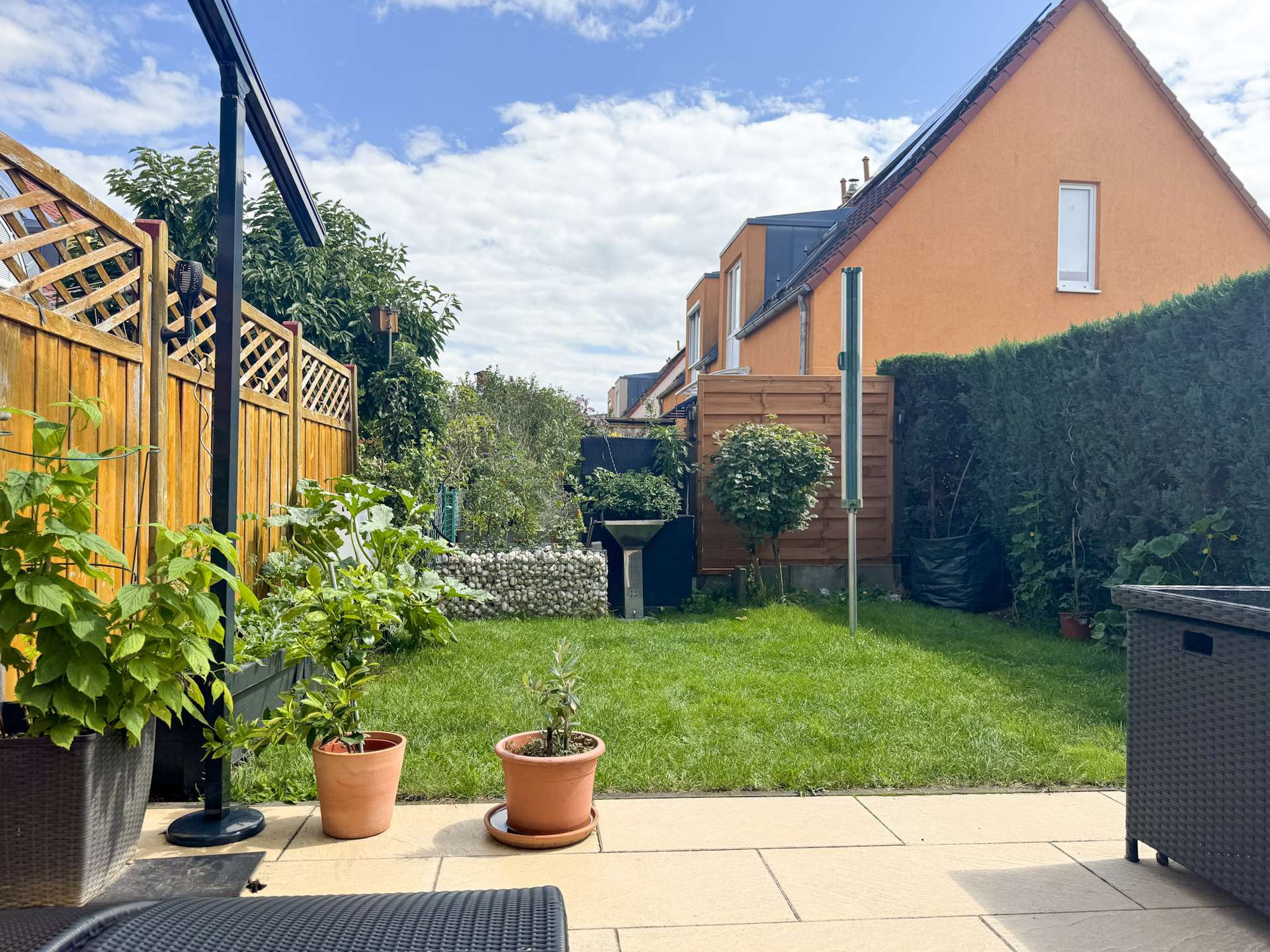 Blick in den Garten