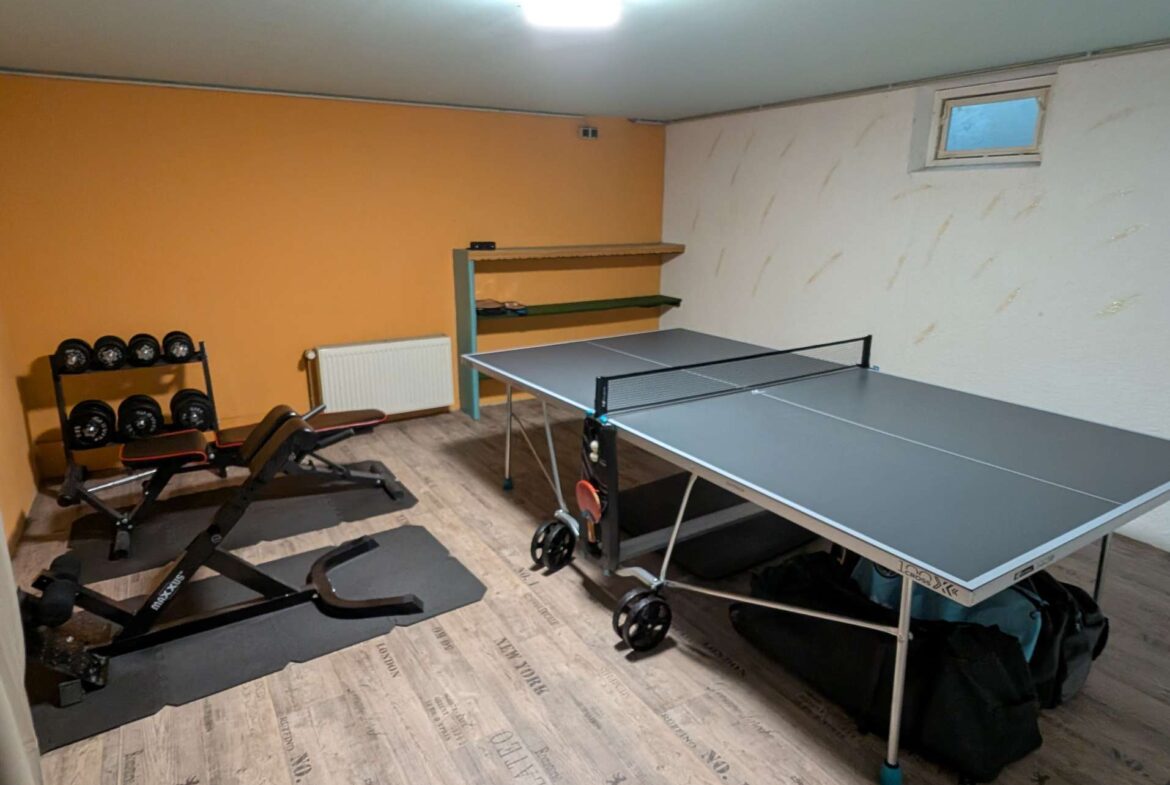 Hobbyraum im Keller