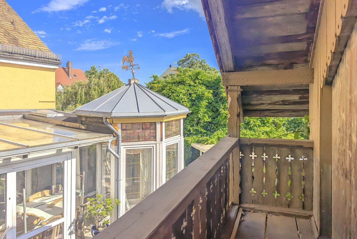 Balkon Rückseite
