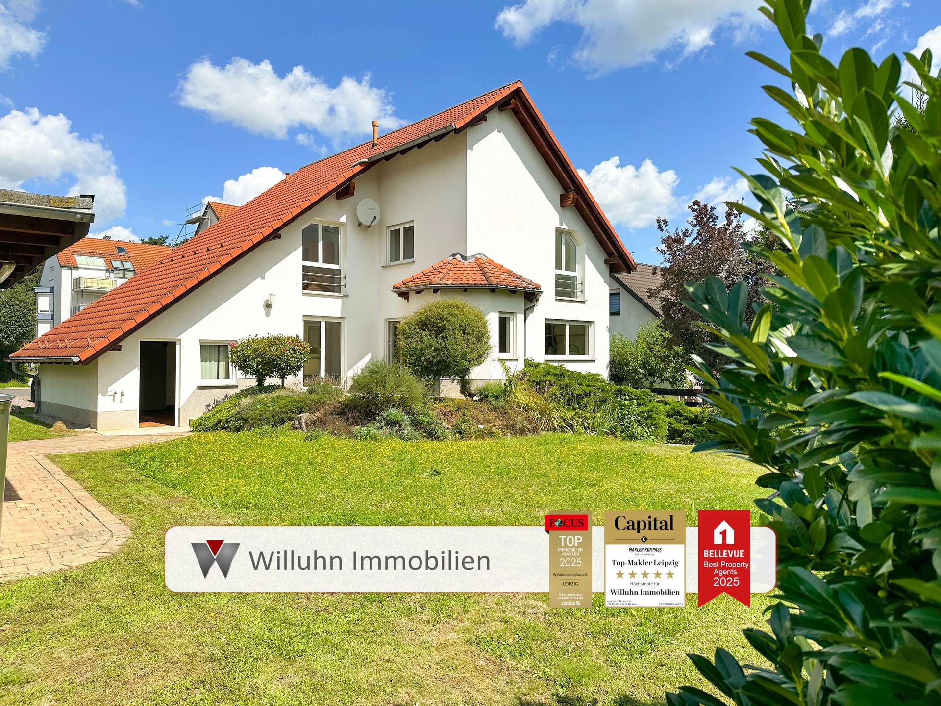 Architektenhaus mit Garten
