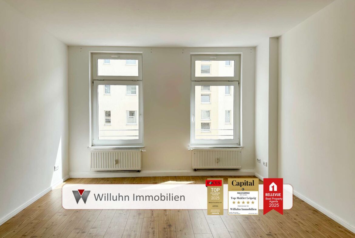 Lichtdurchfluteter Raum