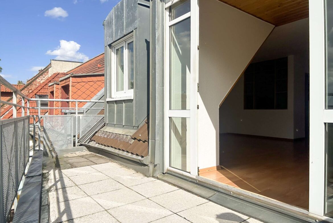 Balkon in Süd-Ausrichtung