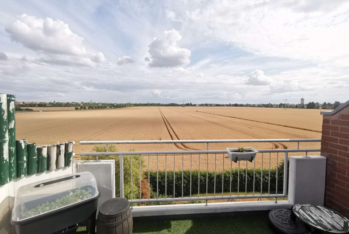 Aussicht vom Balkon