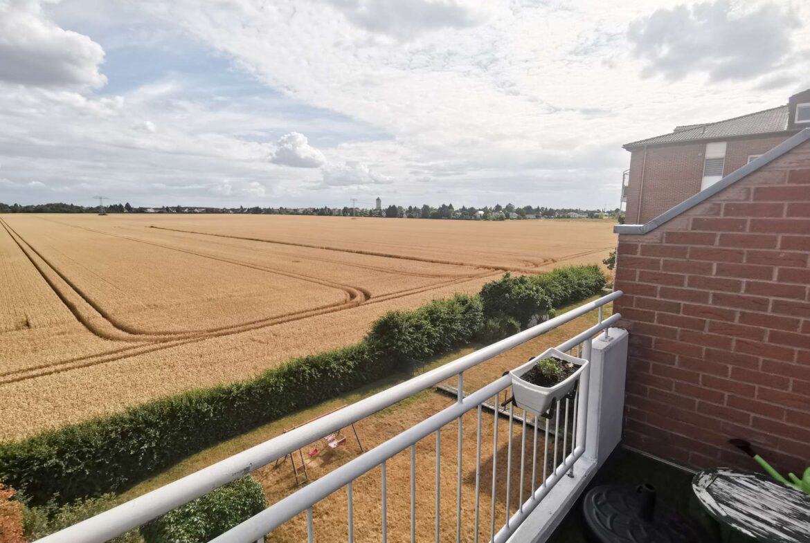 Aussicht vom Balkon