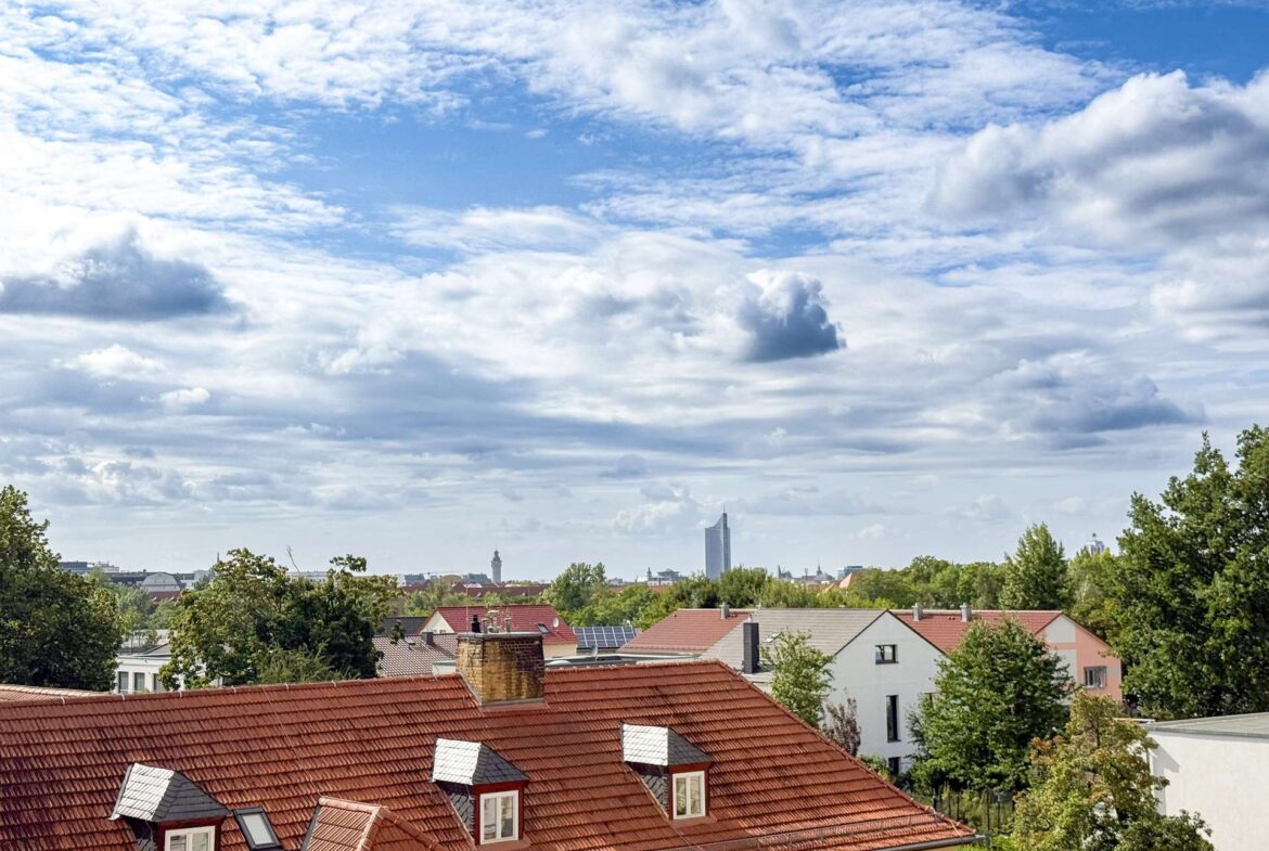 Weitsicht über Leipzig
