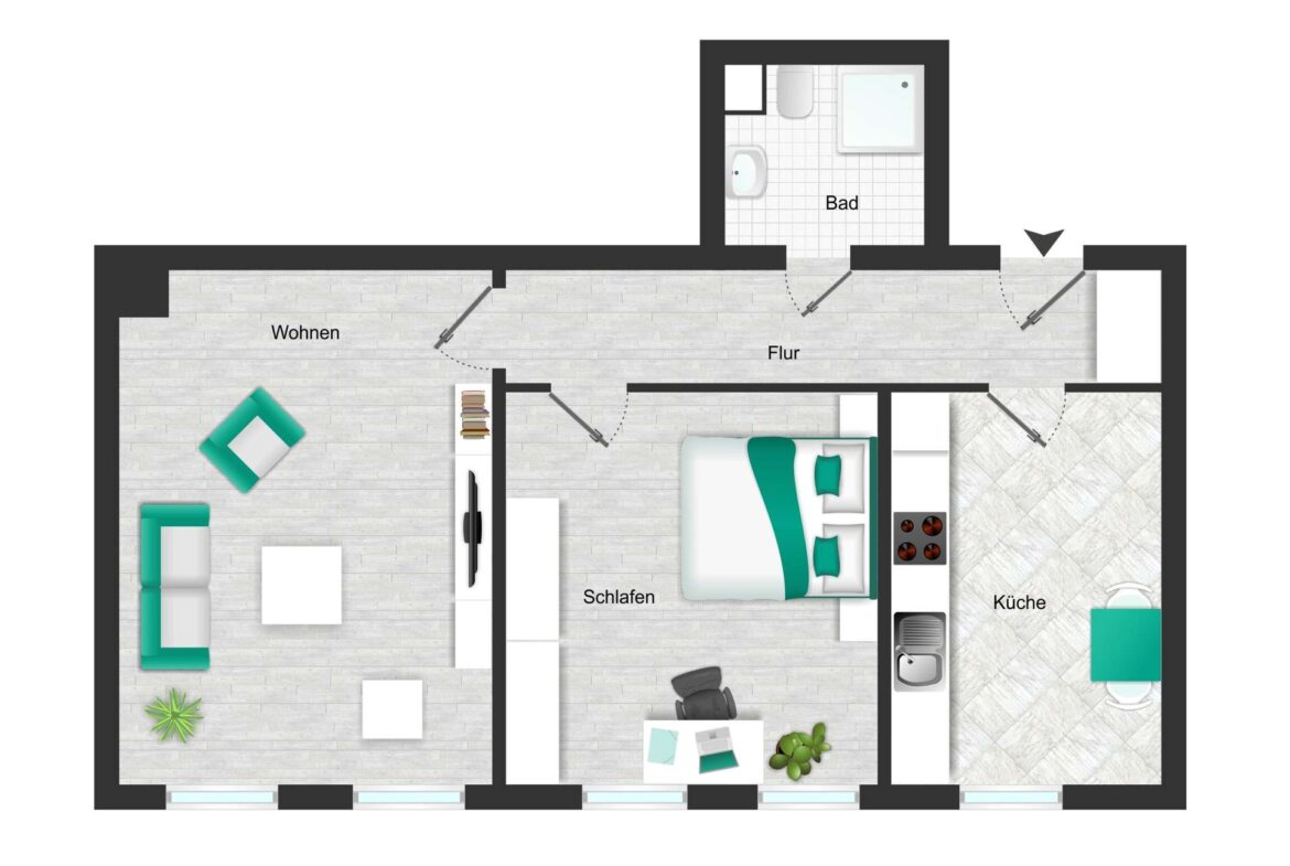 Grundriss 2D