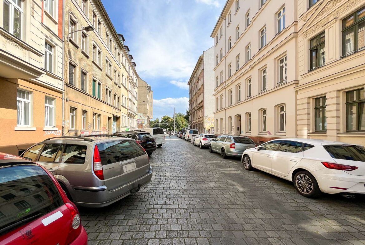 Blick zur Straße
